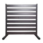 ALMAXaru Max ore забор aluminium . поэтому . забор ширина 90× высота 90 ( под дерево темный b