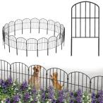 Rxakudedo сад забор 20 шт. комплект железный забор черный антикоррозийный растения . цветок . защита перемещение 