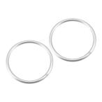 METALLIXITY 304 из нержавеющей стали уплотнительное кольцо 70 mm наружный диаметр 5 mm толщина 2 шт сварка круг кольцо подвешивание ниже для 