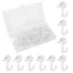 winova прозрачный канцелярская кнопка крюк 50 штук входит булавка крюк место хранения с футляром стена царапина присоединение нет камень . панель для 