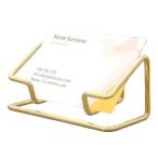  визитная карточка подставка визитная карточка установить карта установить металлический визитная карточка место хранения латунь офисная работа сопутствующие товары шт. форма ( Gold )