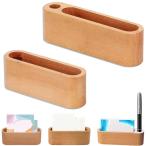  визитная карточка подставка из дерева карта подставка 2 шт. комплект настольный визитная карточка подставка визитная карточка установить натуральный бук. дерево 