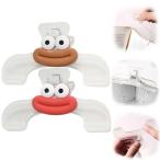 2 шт. комплект книжка зажим прозрачный канцелярские принадлежности зажим пластиковый оборудование орнамент удобный документы для . чуть более сопутствующие товары предмет 