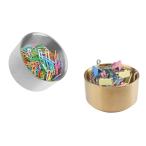 HOMMDECO 2 PCS бумага зажим держатель ящик для хранения жнец - держатель металлический s