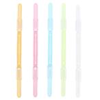 Lurrose бумага застежка-молния Roo z leaf зажим застежка 2 дыра 80mm промежуток пластиковый выдерживающий 