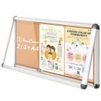 Swansea 屋外掲示板 扉式案内板連絡板