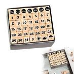 JetWave из дерева штамп блокнот штамп 42 шт. комплект цифра день недели погода основы дизайн блокнот .DIY. самый 