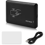 JIEWEN スマートICカードUSBセンサーリーダー 非接触14443A ICカードリーダー USBインターフェース付