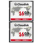Cloudisk 2Pack Compact Flash Card (16GB)