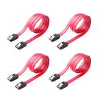 SATA 3 кабель серийный кабель 4 шт. комплект ( распорка type ) серийный ATA3 кабель выпадение .. предотвращение - 