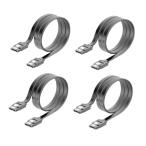 SATA 3 кабель серийный кабель 4 шт. комплект ( распорка type ) серийный ATA3 кабель выпадение .. предотвращение - 