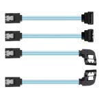 Xiwai 4 шт / комплект внутри часть 4-SATA ho -тактный из 4SATA 7 булавка Target диск к 90 раз угол имеется модель 6Gbpssa