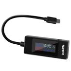 waves USB Type-C электрический ток напряжение контрольно-измерительный прибор 4-30V чёрный 