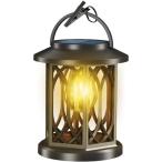 ソーラーランタン ソーラーライト 屋外 防水 ガーデンライト おしゃれ ledランタン LED 電球色 夜