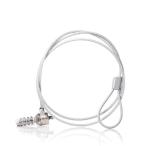 Mikankawa ноутбук система безопасности блокировка dial таблеток 4 колонка пароль 1.2m тросик 7x3m блокировка на 