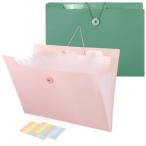 girldate 2 шт. комплект document файл 8 карман A4 повышение тип гофра файл файл bok