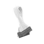 CableMod Classic ModFlex Sleeved ATX 24-pin Extension (White, 30cm)