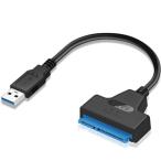 SATA USB3.0 конверсионный адаптор SSD/HDD для USB 2.5 дюймовый for SATA кабель 5Gbps высокая скорость Windows/Mac OS соответствует установленный снаружи изменение 