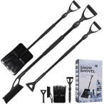 Deecam 3 in 1 эластичный тип лопата для снега,360 раз вращение head имеется, автомобильный снегоочиститель щетка / лёд скребок /