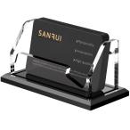 SANRUI акрил футляр для визитных карточек 8mm толщина . ширина основа двухцветный - визитная карточка подставка карта держатель 50-60 листов .
