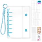 gomura прозрачный наклейка .A7 размер. ... наклейка жнец -6 дыра девочка наклейка блокнот прозрачный жнец 