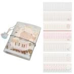 aninako наклейка . девочка 70 листов внутри . прозрачный M5 жнец - little Bear наклейка блокнот прозрачный жнец -si