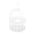  воск наклейка утеплитель белый клетка для птиц стиль воск .. pot металлический подвешивание ниже крюк 