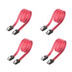 SATA кабель 0.5m( распорка type )Suptopwxm Sata3 кабель 4 шт. комплект 6 Gbps соответствует защелка имеется SSD.HDD больше 