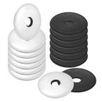 M METERXITY 15パックEPDMボンデッドシーリングラバーワッシャー 304ステンレススチール5/16