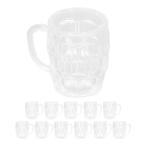  Mini пиво cup 1:12 шкала миниатюра пиво кувшин кукольный дом пиво cup DIY Mini chi