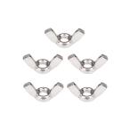 IMSCREWS M10-1.5 蝶ナット 304ステンレススチール 5個入 メートル並目 手締めナット 工具不要