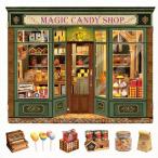Pixie Curio книжка nk комплект кукольный дом миниатюра house 3D из дерева сборная головоломка магия. can 