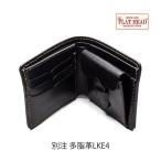 財布 FLATHEAD フラットヘッド CHAOS別注 LKE4 手縫い 多脂革 小銭差し込み式 ショートウォレット ブラック