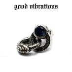 good vibrations ピアス ミスティックトパーズ ヘビ 蛇 スターリングシルバー  送料無料