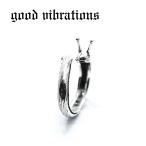 Yahoo! Yahoo!ショッピング(ヤフー ショッピング)【正規取扱店】good vibrations 指輪 リング ナメクジ なめくじ フリーサイズ シルバー 925 純銀 男性用 女性用 送料無料