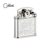 オイルライター Colibri コリブリ 308-0051 シルバー唐草 アラベスク レバー式オイルライター