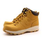 NIKE ナイキ メンズアウトドア ハイキング カジュアル ハイカット ブーツ マノア レザー 454350-700 ヘイスタック ブラウン