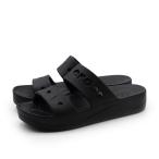 crocs クロックス レディース 定番 カジュアル シャワー サンダル バヤ プラットフォーム サンダル 208188-001 ブラック 黒