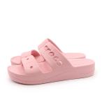 crocs クロックス レディース 定番 カジュアル シャワー サンダル バヤ プラットフォーム サンダル 208188-4SS ピンク