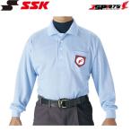 es SK SSK для судьи рубашка-поло с длинным рукавом судья одежда upw028 пудра голубой XO2 размер 