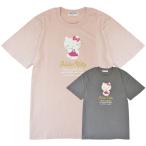 ハローキティTシャツ半袖刺繍プリン...