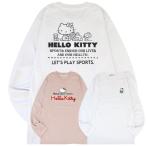 ハローキティ Tシャツ 長袖 ロンT サンリオ キャラクターズ プリント メンズ レディース