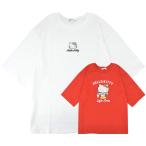 ハローキティTシャツオーバーサイズ...