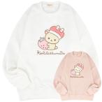  Rilakkuma ko Rilakkuma солнечный ek стрейнер обратная сторона ворсистый вышивка длинный рукав tops San-X