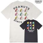 スヌーピー Tシャツ 半袖 トップス バック プリント SNOOPY PEANUTS