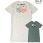 スヌーピー コミック柄 半袖 BIG Tシャツ 春夏秋 PEANUTS SNOOPY