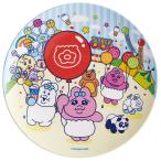 おぱんちゅうさぎ 薄肉メラミンプレート お皿 さら レトロ遊園地 スケーター キャラクター