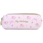 マイメロディ ダブルファスナーペンケース ペンポーチ 2ルームタイプ たっぷり収納 サンリオ sanrio キャラクター