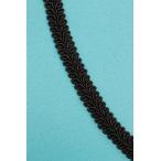 ブレード 15mm ブラック ホワイト全2色  1m単位販売【ブラック】