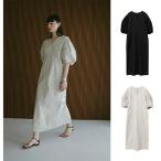 【期間限定特別価格】MANOF 正規商品 ワンピース マノフ バイカラー ステッチ ワンピース BICOLOR STICH ONE PIECE アイボリー/ブラック 2色展開 2025春夏新作